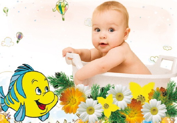 Ванночки с травами для детей