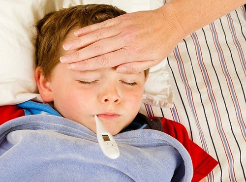 Сколько держится температура у ребенка при ОРВИ