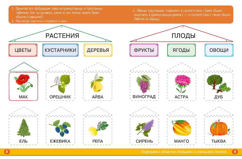 Задания для развития дошкольников